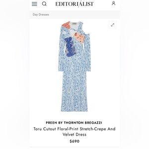 PREEN by THORNTON BREGAZZI BNWT